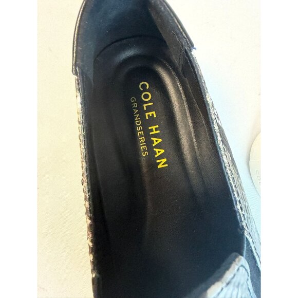 Cole Haan Grand Women’s Size 6B Sneakers Snake Skin Leather Slip On Comfort Shoe - Picture 11 of 12